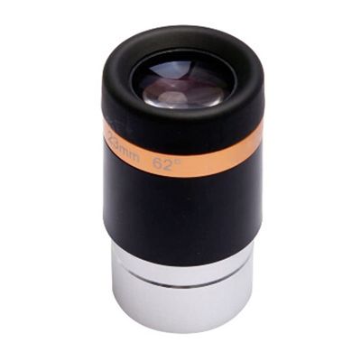 1.25" Wide Angle 62 Degree Lens 23mm for Astronomy Telescope Eyepiece Coated