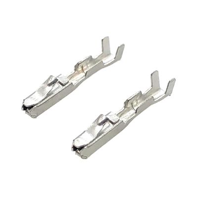 50/100/200 Pcs Automotive Wire Splice Terminal DJ625B-0.6X0.6 G6 Crimp Terminals Metal Pins 928999-1(50 pcs)