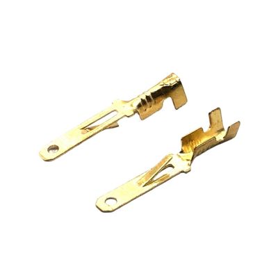 20/50/100/200 Pcs 6030-2981 6040-2111 2.8 MM Auto Wire Terminal Crimp Splice Loose Pins Fit Compatible Cable Connector DJ621-E2.8x0.5A(Male,100 pcs)