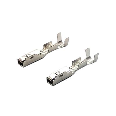50/100/200 Pcs 2.2MM Car Splices Wire Terminal Auto Connecting Crimp Type Stamping Pins 8240-0264 8240-0263 G337(50 Pcs)