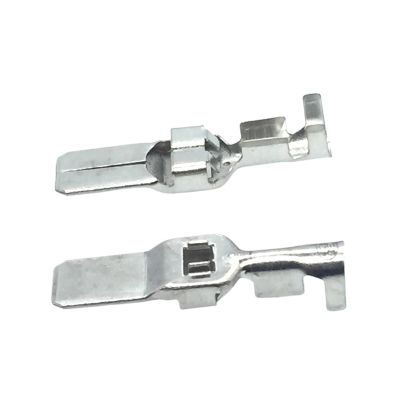 10/20/50 Pcs Wiring Harness Crimp Terminal Connector Brass Pins 7.8 MM Male Or Female Splice DJ627A-7.8C G501 G503(Male,50 pcs)