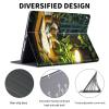 ACWDMKH for Amazon Fire Max 11 Tablet Case,(13th Generation, 2023 Release) PU Leather Slim Folio Adjustable Stand Smart Cover with Auto Wake/Sleep Case for Fire Max 11,Cute Cat Plant view 2