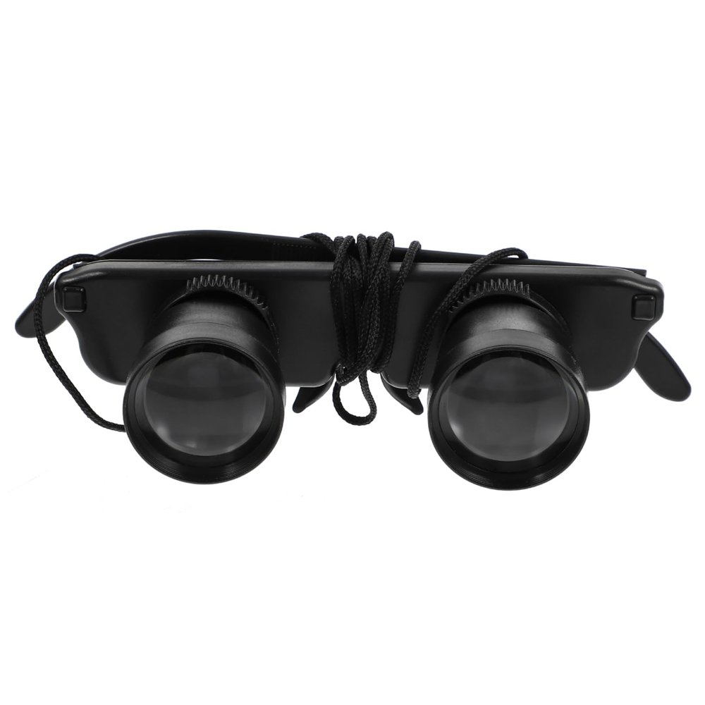 MERRYHAPY 2pcs Professional Portable Telescope for Bird Watching Outdoor Travel Concerts Compact Magnification Binoculars Balance Black