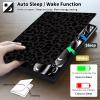 ACWDMKH for Amazon Fire Max 11 Tablet Case,(13th Generation, 2023 Release) PU Leather Slim Folio Adjustable Stand Smart Cover with Auto Wake/Sleep Case for Fire Max 11,Black Green Leopard view 4