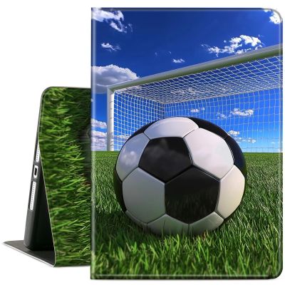 ACWDMKH for Amazon Fire Max 11 Tablet Case,(13th Generation, 2023 Release) PU Leather Slim Folio Adjustable Stand Smart Cover with Auto Wake/Sleep Case for Fire Max 11,Football Field