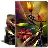 ACWDMKH for Amazon Fire Max 11 Tablet Case,(13th Generation, 2023 Release) PU Leather Slim Folio Adjustable Stand Smart Cover with Auto Wake/Sleep Case for Fire Max 11,Art Red Dragonfly view 1