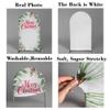 Aerdce Merry Christmas Arch Backdrop Cover Stretchy Arched Stands Covers for Family Holiday New Year Party Decoration Supplies(Only Cover) view 3