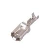 20/50/100 Pcs 6.3MM Automotive Female Brass Tinned Crimp Wire Terminal DJ624-D6.3B Auto Cable Connector Contacts Pins(50 Pcs) view 1