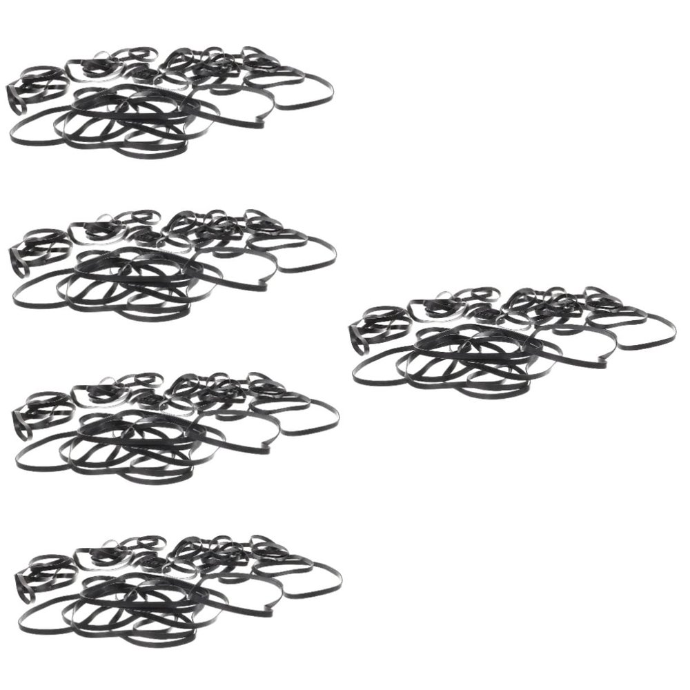 CIYODO 250pcs Recorder Belts for Cassette Players Drive Belts for Cd DVD and Tape Machine Repair and Maintenance