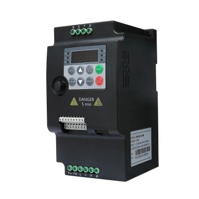 220V/380V Variable Frequency Drive Converter Inverter 0.75/1.5/2.2/4/5.5KW Motor Speed Controller 1Pcs(3-Phase 380V,3-Phase 220V_2.2KW)