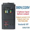 0.75/1.5/2.2KW 3/4KW 5.5KW 7.5kw Requency Inverter 1P 3P 220V 380V Output Frequency Converter Variable Frequency Drive 1Pcs(320-380V-0.75KW) view 3