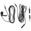 COSMEVIVI 2sets Mic Interview Kit Mobile Recording Microphone Bundle Extension Cable Adapters High Sensitivity Sound Capture for Interviews Ktv Use view 1