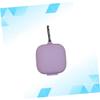 TINEASUR Headset Holder Protective Case Silicone Skin Metal Buckle Design for Travel Compatible Pro Headphones Grey view 4