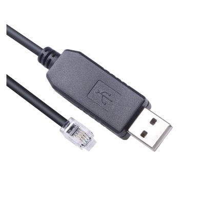 ACGTUY Meade 505 Cable CP2102 USB to RJ10 4P4C RS232 Serial Cable Compatible with The ETX-90 ETX-125 LXD75 LX80 LX90 Telescope(3M)
