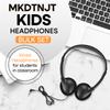 MKDTNJT Bulk Headphones 100 Packs for Kids School Classroom,Wholesale Class Set Headphones for Students Children Teens Boys Girls and Adult (HTC002,Black) view 2