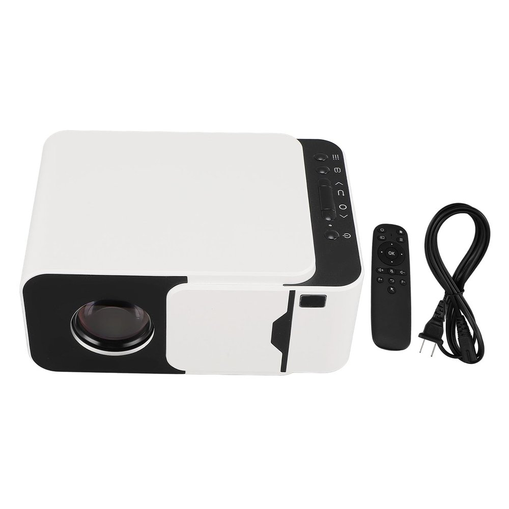 4k HD Portable Projector with 5.4, Same Screen, Electric Focus, for Android 13, Portable Projector, Compact Projector (US Plug)