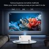 4k HD Portable Projector with 5.4, Same Screen, Electric Focus, for Android 13, Portable Projector, Compact Projector (US Plug) view 4