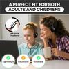 MKDTNJT Classroom Headphones Bulk 25 Pack for Kids School Students,Wholesale Wired Durable Earphones for Children Toddler Boys Girls Teens Adult(HTC002,Black) view 2