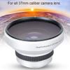 0.25X Super Fisheye Additional Lens for 37mm Caliber Camera Lenses,Suitable for Macro Close Up 12.5X Macro Lens view 2