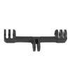 Dual Camera Mount Flash Bracket Holder with Aluminum Alloy Construction for LEDs, Mic, Monitor Compatible with Action Cameras for 10 Series Cameras view 2