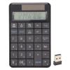 GOTOTOP 29 Keys Calculator Number Pad Keyboard, 2.4GHz Ergonomic Design with Solar Panel, X Architecture, for Laptops, Banks, Schools, Companies view 1