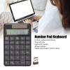 GOTOTOP 29 Keys Calculator Number Pad Keyboard, 2.4GHz Ergonomic Design with Solar Panel, X Architecture, for Laptops, Banks, Schools, Companies view 4