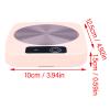 Yosoo Electric Mug Warmer, Effective Heat Collection and Insulation USB Beverage Heater with Circular Heat Dissipation Design Cup Warmer (Pink) view 2