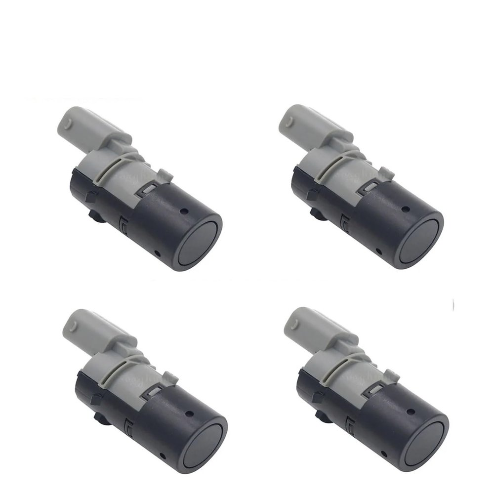 4PCS 66206989069 Parktronic PDC Parking Sensor, Compatible for BMW E39 E46 E53 E60 E61 E63 E64 E65 E66 E83 X3 X5 Parking Assistance