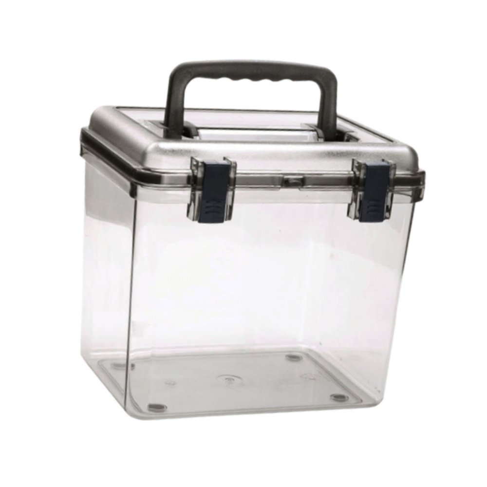 BaotyJie Camera Protective Case Airtight Bin Wear Resistant Practical Protecting Contents from Moisture Accessory Portable Storage Box, Transparent