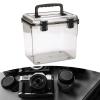 BaotyJie Camera Protective Case Airtight Bin Wear Resistant Practical Protecting Contents from Moisture Accessory Portable Storage Box, Transparent view 3