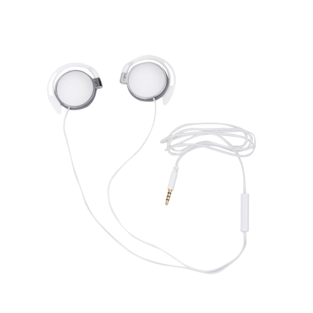 HOMOCONO Creative Sports Wired Headset Lightweight Aural Earphones with Noise Reduction Mic Comfortable All-Day Wear for Running and Daily