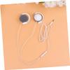 HOMOCONO Creative Sports Wired Headset Lightweight Aural Earphones with Noise Reduction Mic Comfortable All-Day Wear for Running and Daily view 2