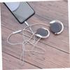 HOMOCONO Creative Sports Wired Headset Lightweight Aural Earphones with Noise Reduction Mic Comfortable All-Day Wear for Running and Daily view 4