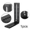 AsrMyjcx Camera L Bracket Plate L Bracket Grip,Portable,Easy to Install,Utility,Photography Accessory Stabilizer for 1/4 Thread Tripod view 2
