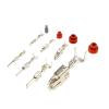 10-100Pcs 1.5 3.5 6.3 9.5 Mm Male Female Crimp Wire Terminal Pins and Rubber Seals 964286-1 964274-2 964296-1 926965-1(DJ6218B-E6.3B,10Pcs) view 2