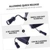 WATIIFUFU 8pcs Quick Release Camera Strap Adapter Set Qd Connector for Dslr Mirrorless and Binoculars Lightweight and Compact Camera Buckles for Easy Detachment and Secure Connection view 3