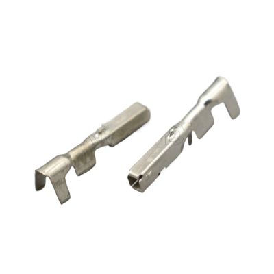 50-500Pcs ST730622-3 H62 Brass Tinned 1.0mm Automotive Terminal Automotive Connector Female Terminal DJ624A-10.6A(Package 50Pcs)