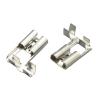 20-200Pcs Tinned 6.3mm Fog Automotive Terminal Automotive Connector L Type Terminal DJ6211C-D6.3A(Package 20Pcs) view 2