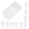 TINEASUR 90pcs Transparent Film Canisters for Camera Film Storage Easy Use Organizers for Small Items Great for Photography and Craft Supplies view 4