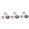 BELLIFFY 9pcs Phone Charging Cable Storage Boxes Compact Rotating Cable Organizer for Tidy Desk view 1