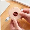 BELLIFFY 9pcs Phone Charging Cable Storage Boxes Compact Rotating Cable Organizer for Tidy Desk view 4