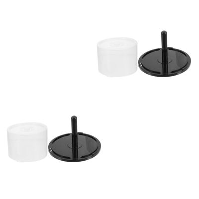 SECFOU 4pcs Cd Storage Containers Empty Dvd Holder Ample Capacity for Discs Portable and Practical Design for Bookshelf and Desktop Organization