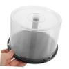 SECFOU 4pcs Cd Storage Containers Empty Dvd Holder Ample Capacity for Discs Portable and Practical Design for Bookshelf and Desktop Organization view 2