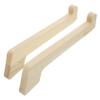HOMOCONO 2pcs Portable Laptop Holder Wooden Laptop Stand Desk Holder Cooling Tray view 1