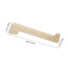 HOMOCONO 2pcs Portable Laptop Holder Wooden Laptop Stand Desk Holder Cooling Tray view 2