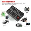 12 Port USB Charging Station 60W Total Power Multi Device Charger with Safety Protection Compact Design for Family Travel Phone Tablet Simultaneous Charging view 2