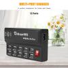 12 Port USB Charging Station 60W Total Power Multi Device Charger with Safety Protection Compact Design for Family Travel Phone Tablet Simultaneous Charging view 3