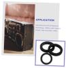 BELLIFFY 15 Pcs Cassette Tape Machine Rubber Belt Cassette Deck Belts for Recorder Repair view 3