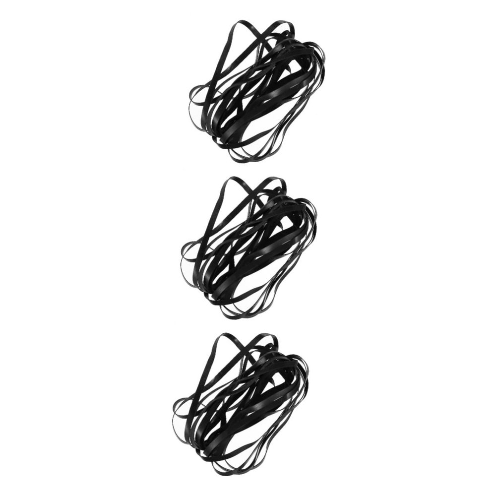QUMIIRITY 120pcs Recorder Rubber Belt for Cd DVD Drives Cassette Tape Repair and Flexible Maintenance Belt for Recorders Personal Stereos and More