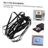 QUMIIRITY 120pcs Recorder Rubber Belt for Cd DVD Drives Cassette Tape Repair and Flexible Maintenance Belt for Recorders Personal Stereos and More view 2